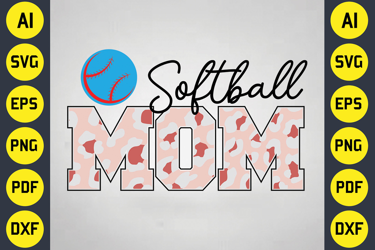 Sport Mom Sublimation Bundle, an Object Graphic by CraftArtStudio (Photo 5 of 7)