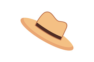 Fedora Hat Vector Icon, an Icon by Pexelpy