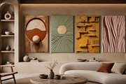 Modern Wabi-Sabi Printable Wall Art, a Wallpaper Graphic by Premium Digital Templates (Thumbnail 4 of 4)