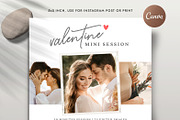 Valentine Mini Session MS084, a Flyer Template by Bellenity Design (Thumbnail 3 of 3)