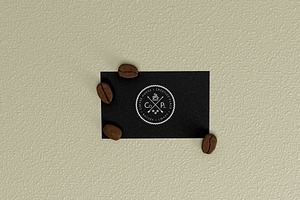 Minimal Coffee Brand Mockup