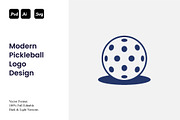 Modern Pickleball Logo Design, a Branding & Logo Template by Luxury Logos (Thumbnail 1 of 4)