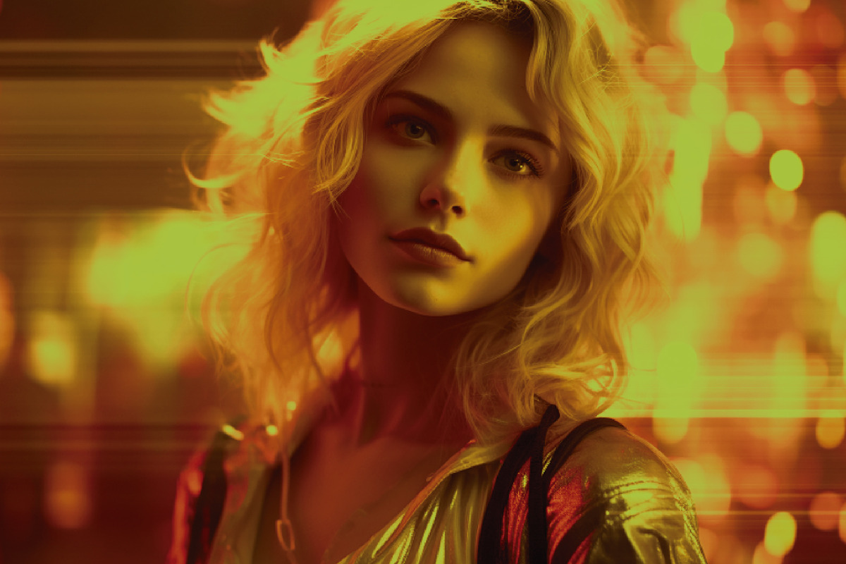 Neon Motion Glow Photo Effect, a Brushes & More by studiogstock