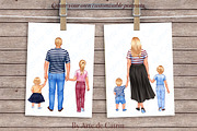 Our Huge Family Clipart, Parents, a Person Illustration by ArtedeCatrin (Thumbnail 9 of 10)