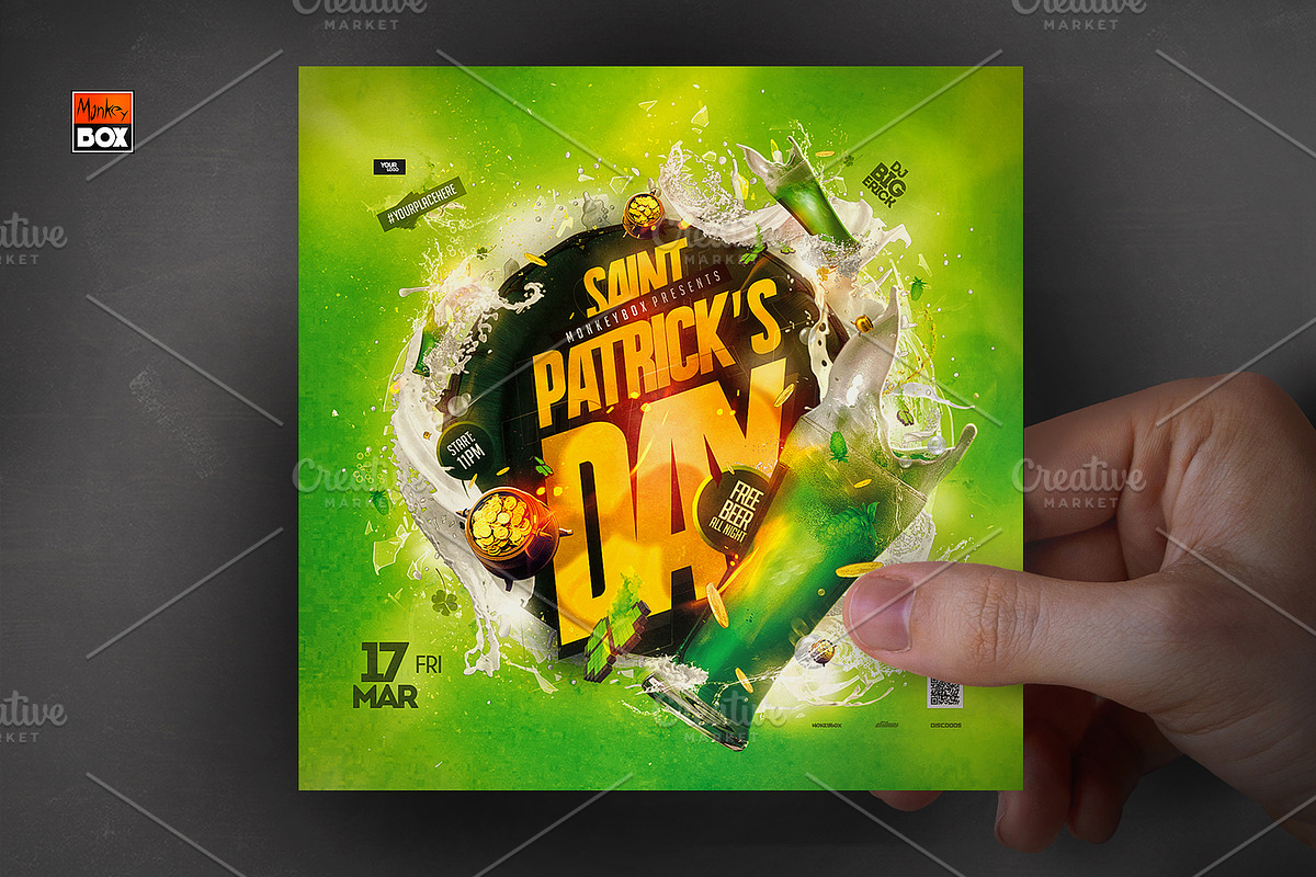 Saint Patricks Day Flyer, a Flyer Template by MonkeyBOX (Photo 3 of 3)