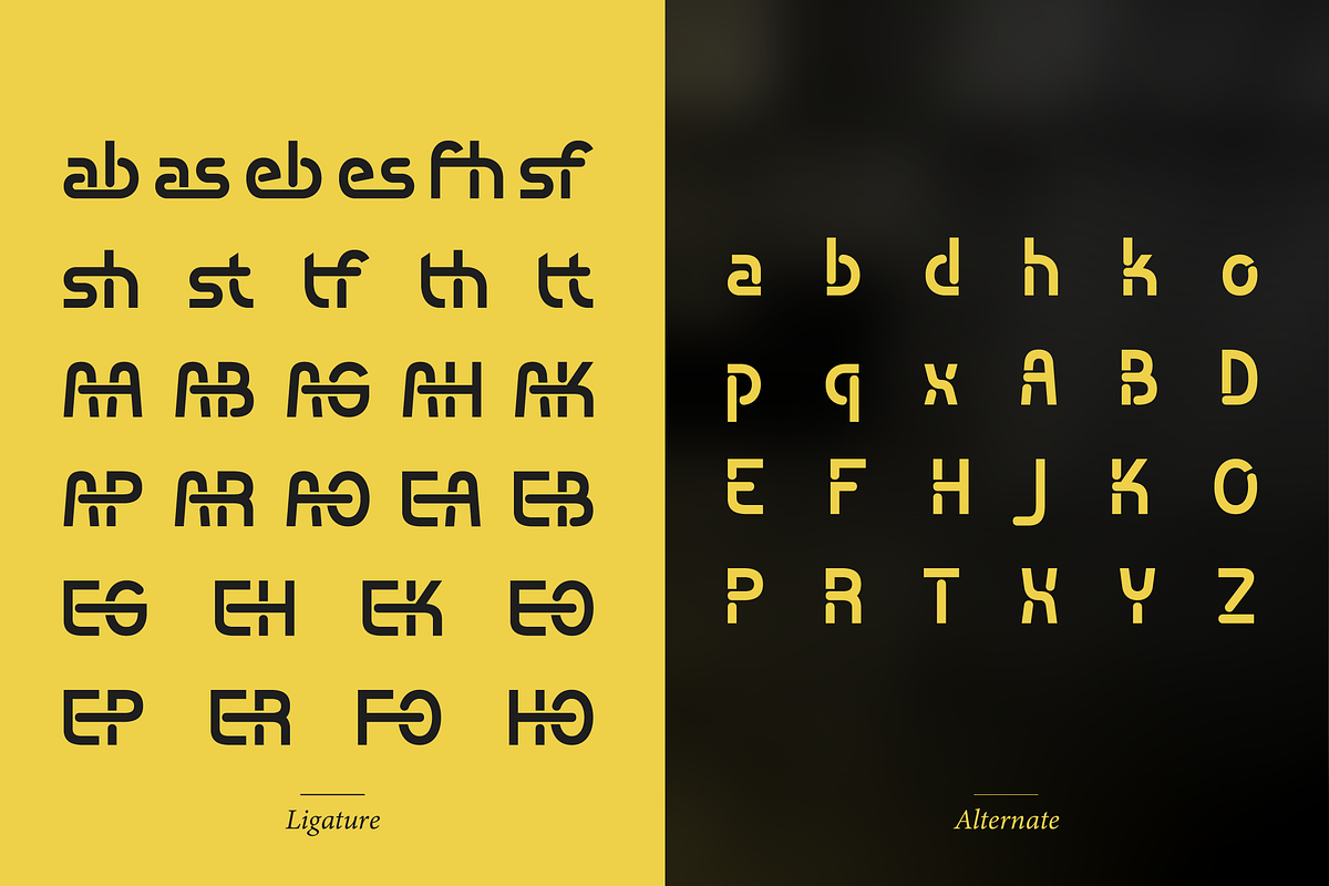 Krypt Keplar | Sans Serif Display, a Sans Serif Font by Denustudios (Photo 15 of 15)
