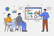 Business Analytics Presentation, a Work Illustration by Partikusi Design (Thumbnail 3 of 3)