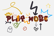 Playdough, a Script Font by Dm Studio (Thumbnail 2 of 10)