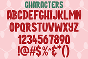 Bright and Merry a cute Holiday Font, a Sans Serif Font by Amber Nest Design (Thumbnail 5 of 8)