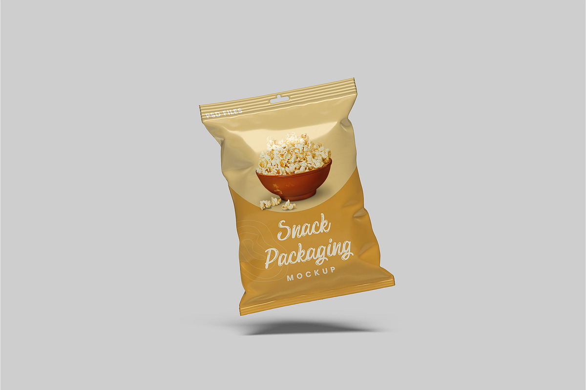Snack Packaging Mockup, a Packaging Mockup by Graphiculon (Photo 7 of 11)