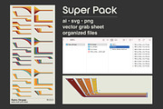 70's Retro Stripes, an Object Graphic by Stellen Design (Thumbnail 5 of 14)