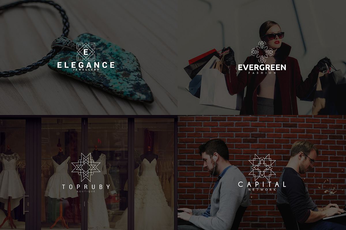 Vintage Elegance | 30 Logo Templates, a Branding & Logo Template by VP Fonts (Photo 14 of 17)