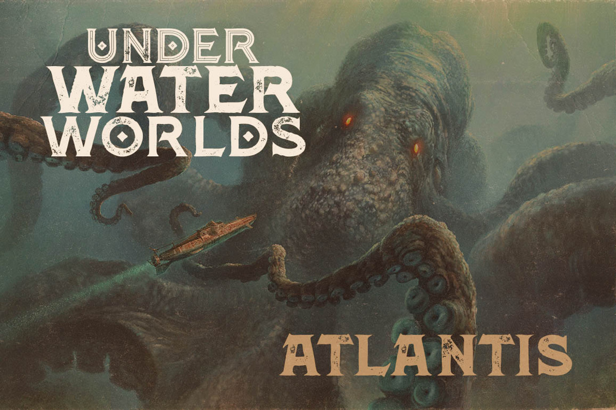 Atlantis - Vintage Style Font preview 3