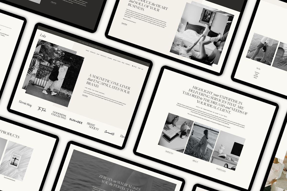 Squarespace Template For Counsellors, a Squarespace Template by Candor Templates (Photo 10 of 19)