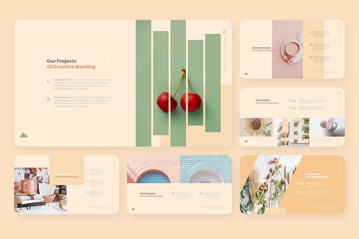 Minimalist Clean Powerpoint, a Presentation Template by NecrolitSlide (Photo 4 of 12)