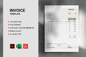 Neutral Invoice Template