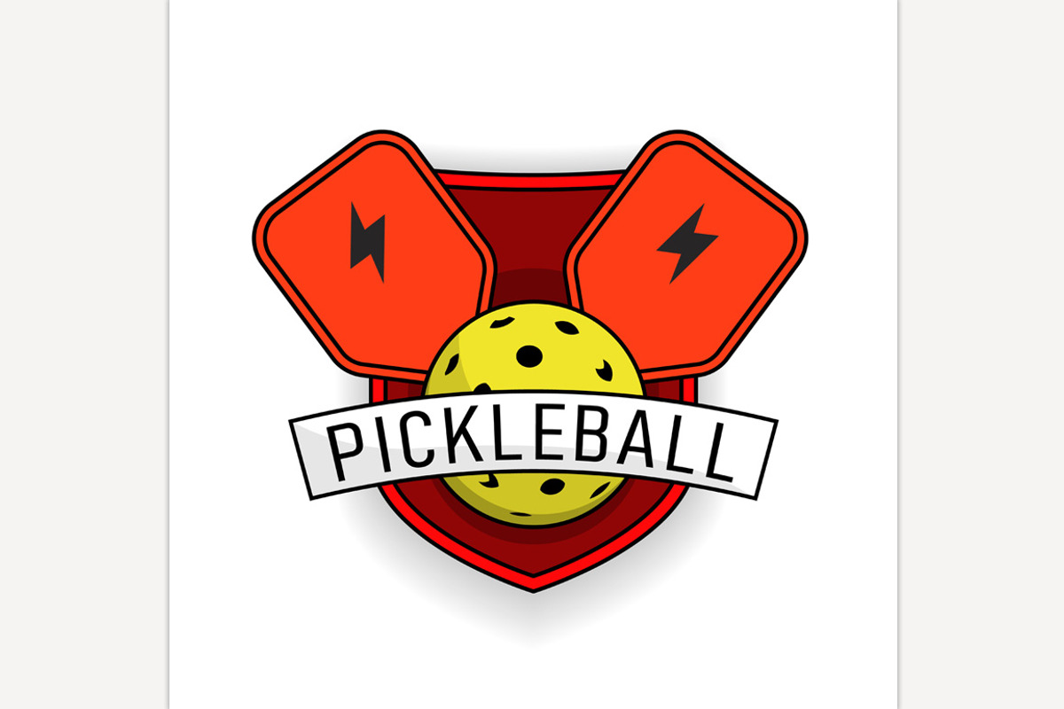 Pickleball logo, an Outline Icon by Anna's Shop