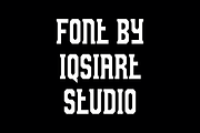Hotspor - Sport Racing Font, a Sans Serif Font by Iqsiart Studio (Thumbnail 7 of 9)