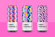 Soft Pastels Patterns, a Pattern Graphic by Designnina Shop (Thumbnail 3 of 18)