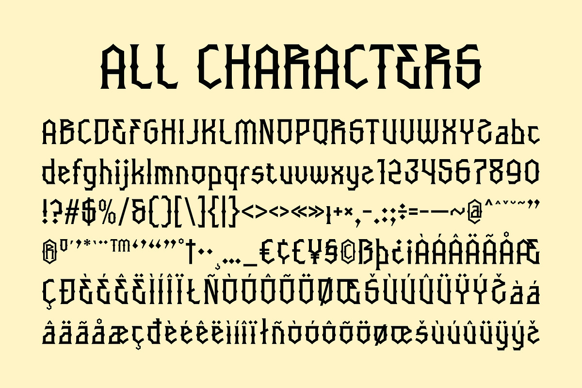 CS Travis – Decorative Font, a Sans Serif Font by Craft Supply Co. (Photo 8 of 8)