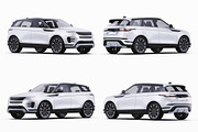 Luxury Compact SUV Wrap Mockup Set, a Product Mockup by Halal Graphic Studio (Thumbnail 14 of 15)