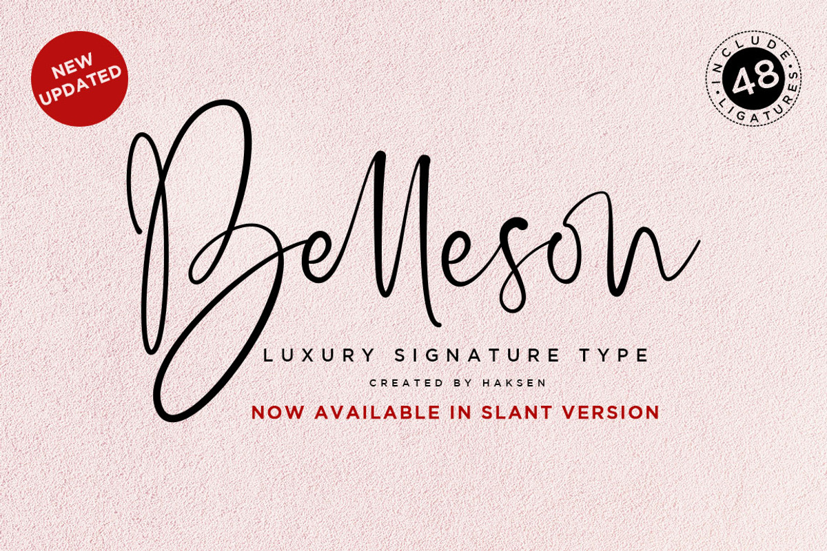 Belleson Luxury Script