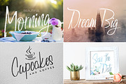 Amazonia Bay Font, a Script Font by Ivan Rosenberg (Thumbnail 5 of 8)