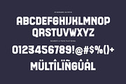 Ramine Modern Futuristic Sans Serif, a Sans Serif Font by Perfectype (Thumbnail 7 of 7)