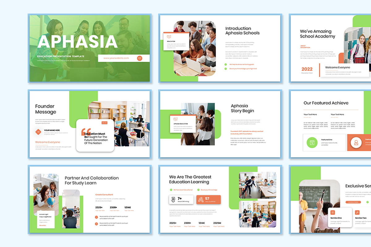Aphasia Education Presentation Temp, a Presentation Template by Analogous Temp (Photo 2 of 5)