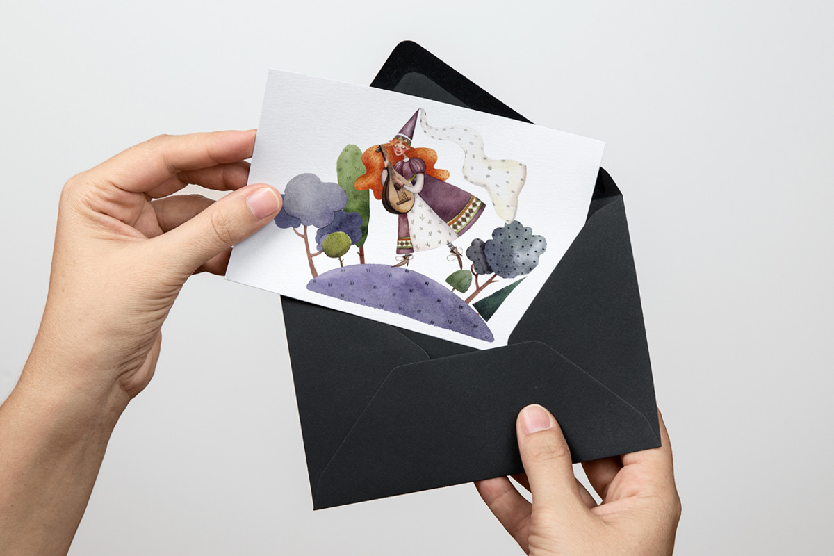 Old Old Fairy Tale - Watercolor Set, an Object Illustration by Mashamashastu (Photo 10 of 12)