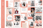50 Podcast Instagram Template BUNDLE, a Social Media Template by Templatables (Thumbnail 10 of 12)