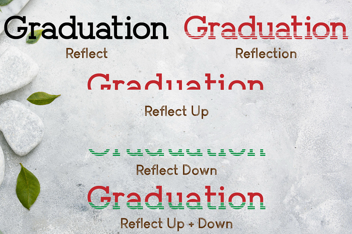 Reflect, a Slab Serif Font by da_only_aan (Photo 3 of 6)