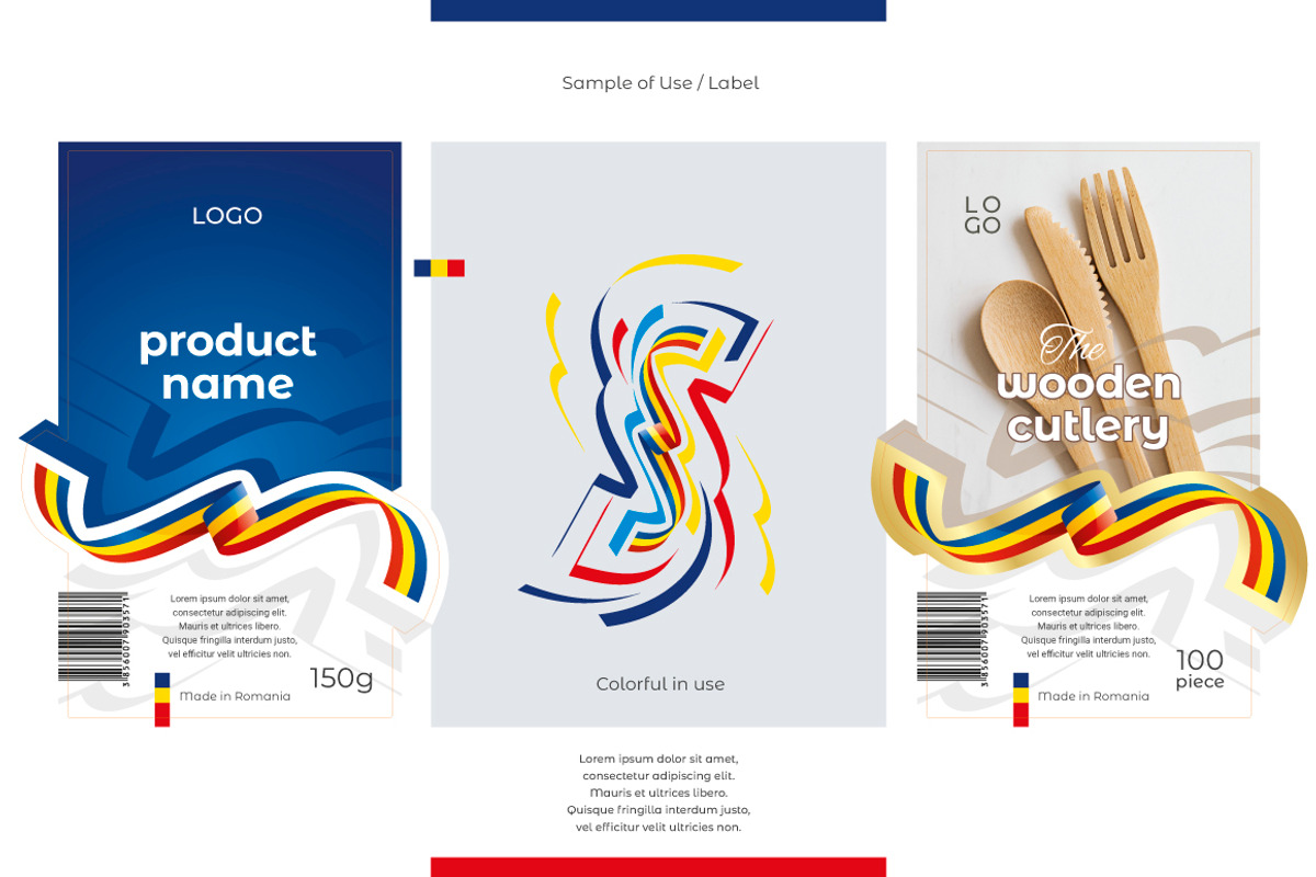 Romania flag ribbon vector, a Templates & Theme by Simbos (Photo 6 of 9)