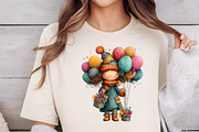 Happy New Year Girl Clipart, an Illustration by DreamCafeArt (Thumbnail 5 of 6)