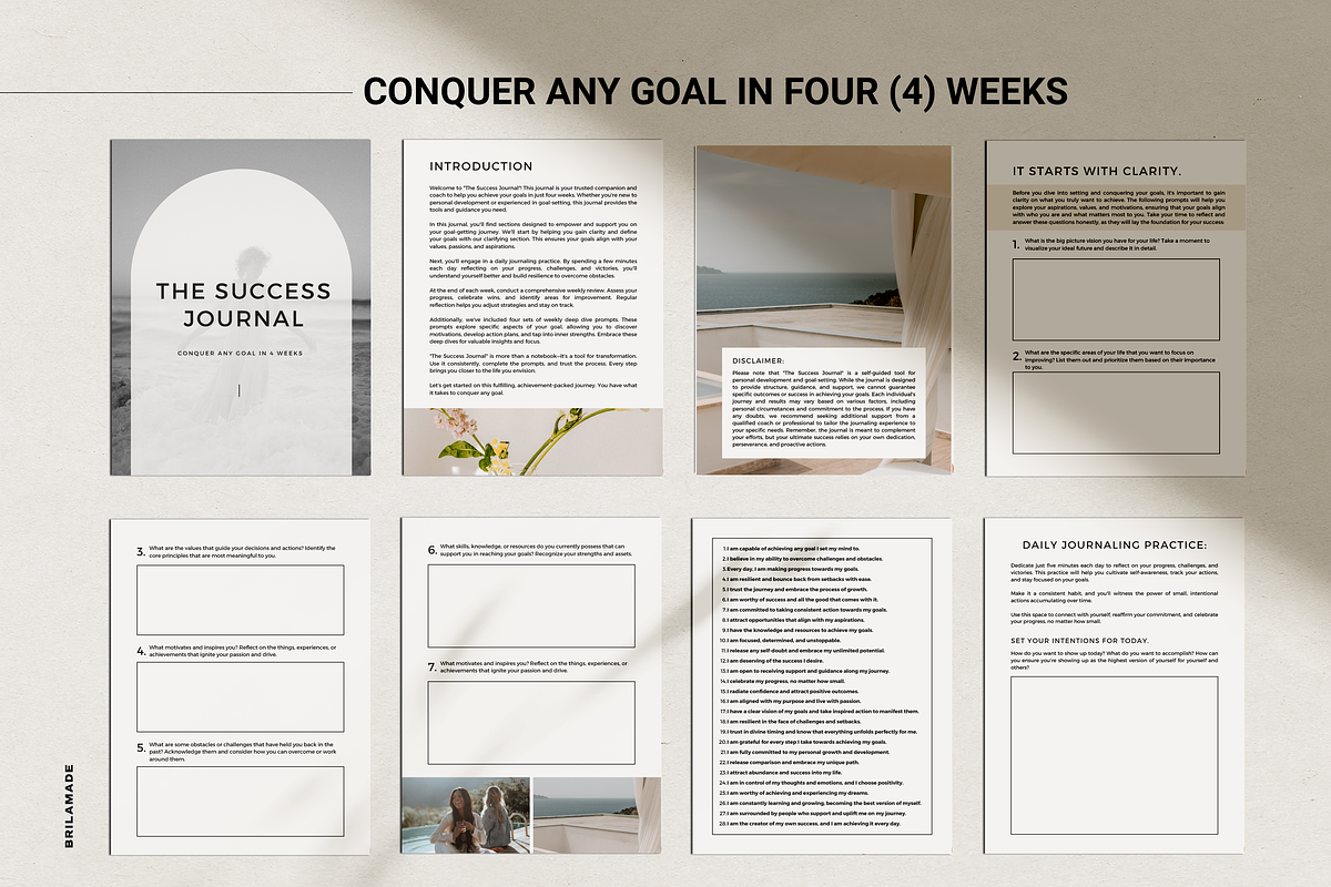 The Success Journal Canva
