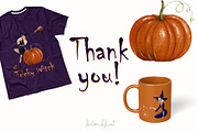 Mini Halloween Collection, an Animal Illustration by Fantom Fifi Art (Thumbnail 5 of 5)