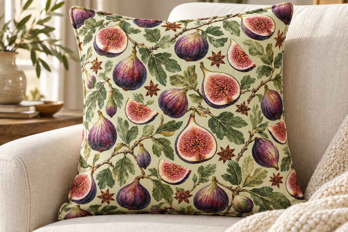 Velvet Orchard Seamless Pattern, a Pattern Graphic by Colorsfav (Photo 7 of 7)