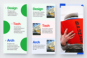 BAUHAU Theme | 15 Canva IG Stories, a Social Media Template by OEN Design (Thumbnail 3 of 6)