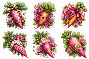 Whimsical Floral Easter Carrot, an Illustration by Black Bird Studio (Thumbnail 6 of 6)