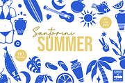 Mediterranean Sea Greek Summer Pack, an Illustration by Eldorado Design Co. (Thumbnail 1 of 4)