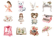 Valentine Love Clipart, an Illustration by Design Market (Thumbnail 3 of 4)