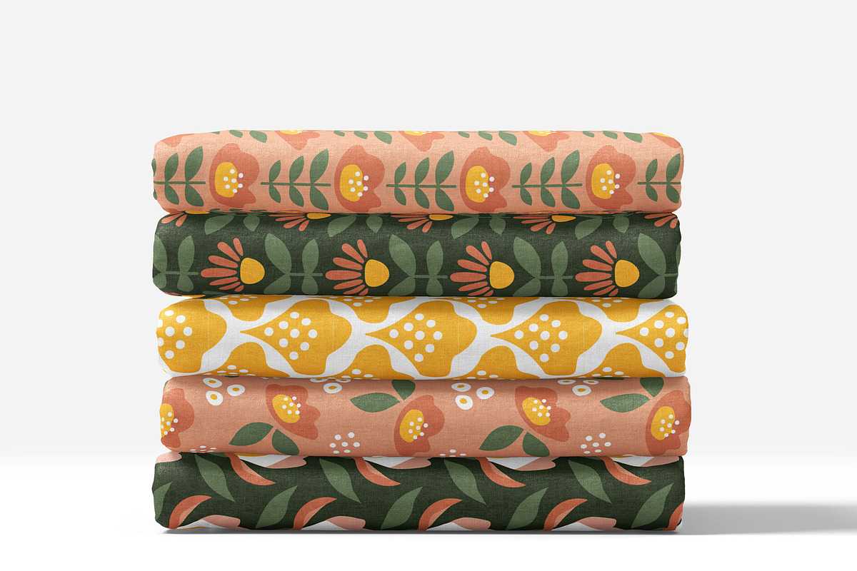 25 Cute pastel floral patterns, a Pattern Graphic by RevolutionizZed (Photo 3 of 18)
