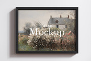 Framed floated canvas mockup, a Household Mockup by Artjafara (Thumbnail 1 of 5)