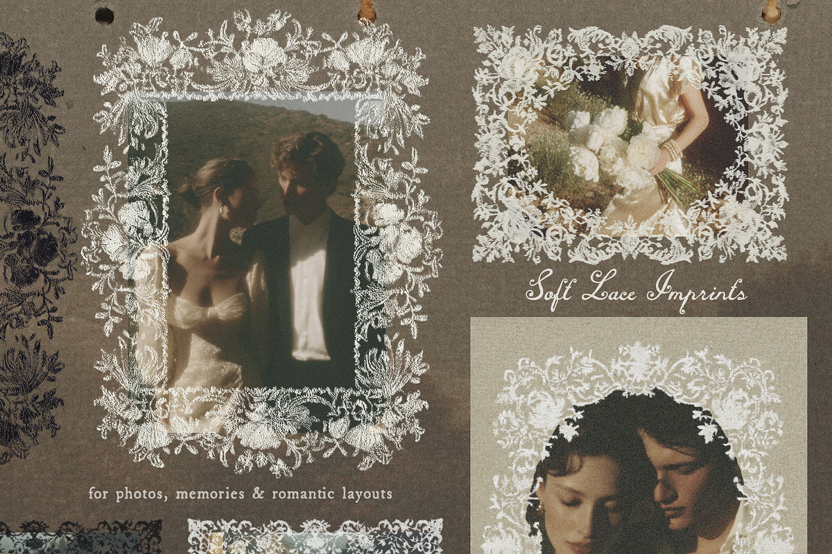 Pressed Lace Frames, an Object Graphic by lerinartstudio (Photo 3 of 13)