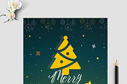 Christmas Flyer Layout, a Flyer Template by MightyDesign (Thumbnail 2 of 8)