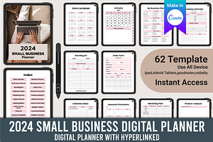 2024 Small Business Digital Planner