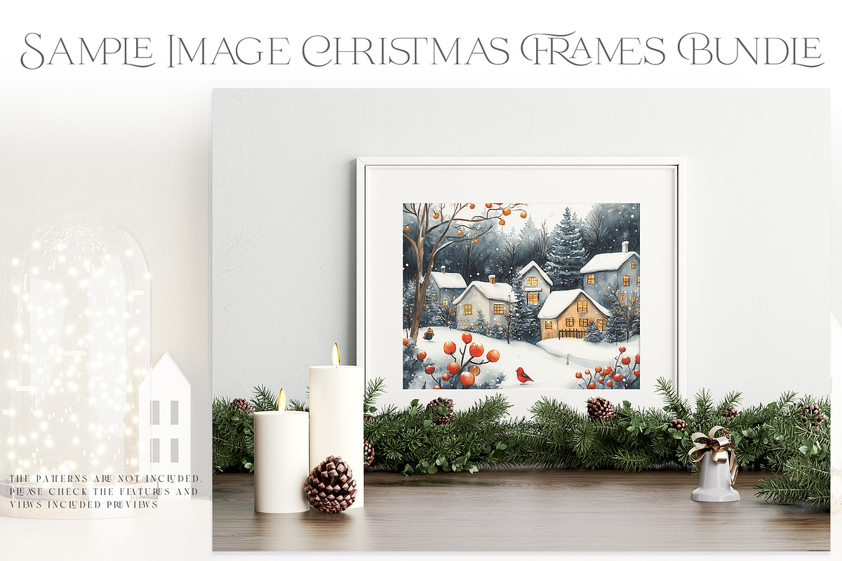 Christmas Frame Bundle - 140 Mockups, a Mockup by mock-ups (Photo 4 of 22)