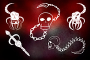 22 Scary Illustrations(SVG and more), a Brush Add-On by xresch (Thumbnail 7 of 8)
