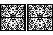 Vintage Scroll Gate Panel Bundle, a Decorative Illustration by Creativeshirt (Thumbnail 19 of 20)