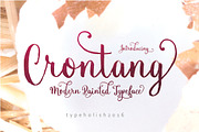Crontang, a Script Font by Typeholish (Thumbnail 1 of 4)
